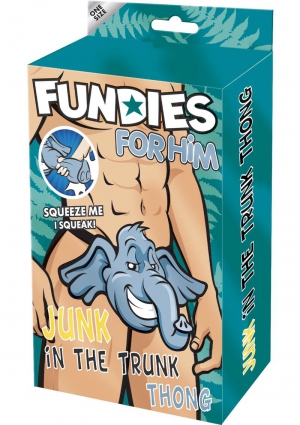 Fundies Junk In The Trunk Thong-One Size