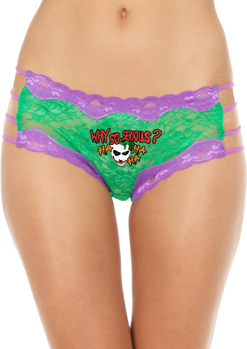 Joker Lace String Hipster Panty-Small