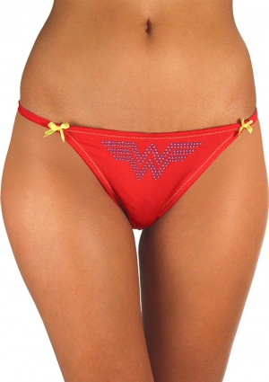 Wonderwoman Lace Back Panty-Extra Large