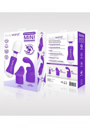 Bodywand Recharge Mini-Purple With Attachment