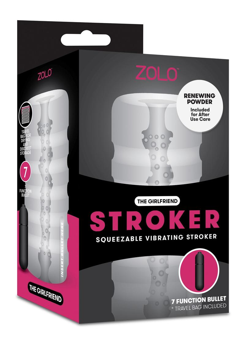 Zolo Girlfiend Squeezable Vibrating Stroker