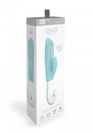 Aqua OVO E7 Rechargeable Rabbit Vibrator