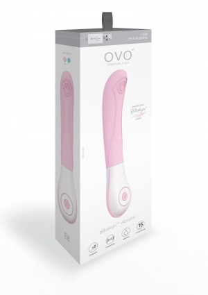 Pink OVO E8 Rechargeable Vibrator