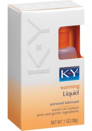 KY Warming Liquid Lubricant 1 oz.