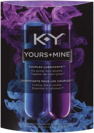 KY Yours and Mine Couples Lubricant 3 oz.