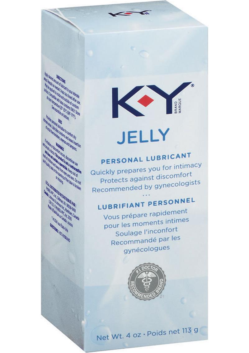 KY Personal Jelly Stand Up 4 oz. Tube