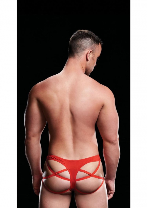Red Low Rise Thong Large/X-Large