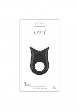 Black OVO B2 Vibrating Ring