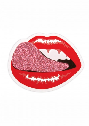 Glitter Tongue Time Boobie Pasty