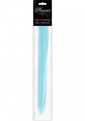 Hair Clip In- Ice Blue Glow