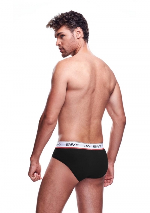 ENVY MESH BRIEF BLACK-LXL