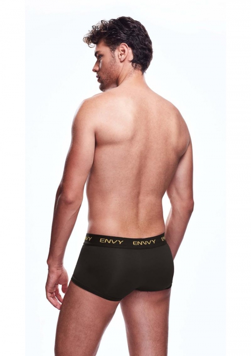 ENVY MESH SHORT BOXER BLACK-LXL