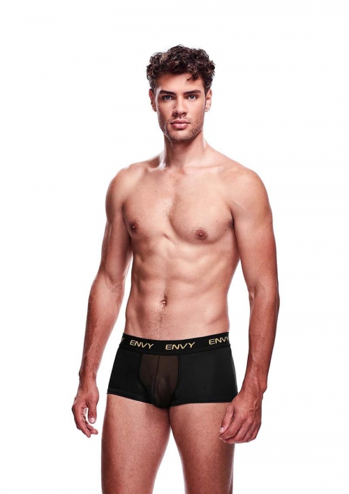 ENVY MESH SHORT BOXER BLACK-ML