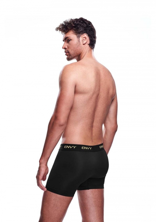 ENVY MESH LONG BOXER BLACK LXL