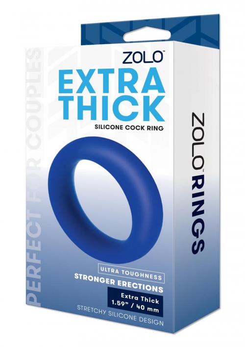 ZOLO EXTRA THICK SILICONE COCK RING