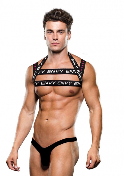 ENVY LOGO HARNESS - BLACK/WHITE - ML