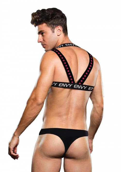 ENVY LOGO HARNESS - BLACK/WHITE - ML